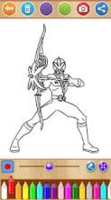 Power Rangers Coloring Book截图5