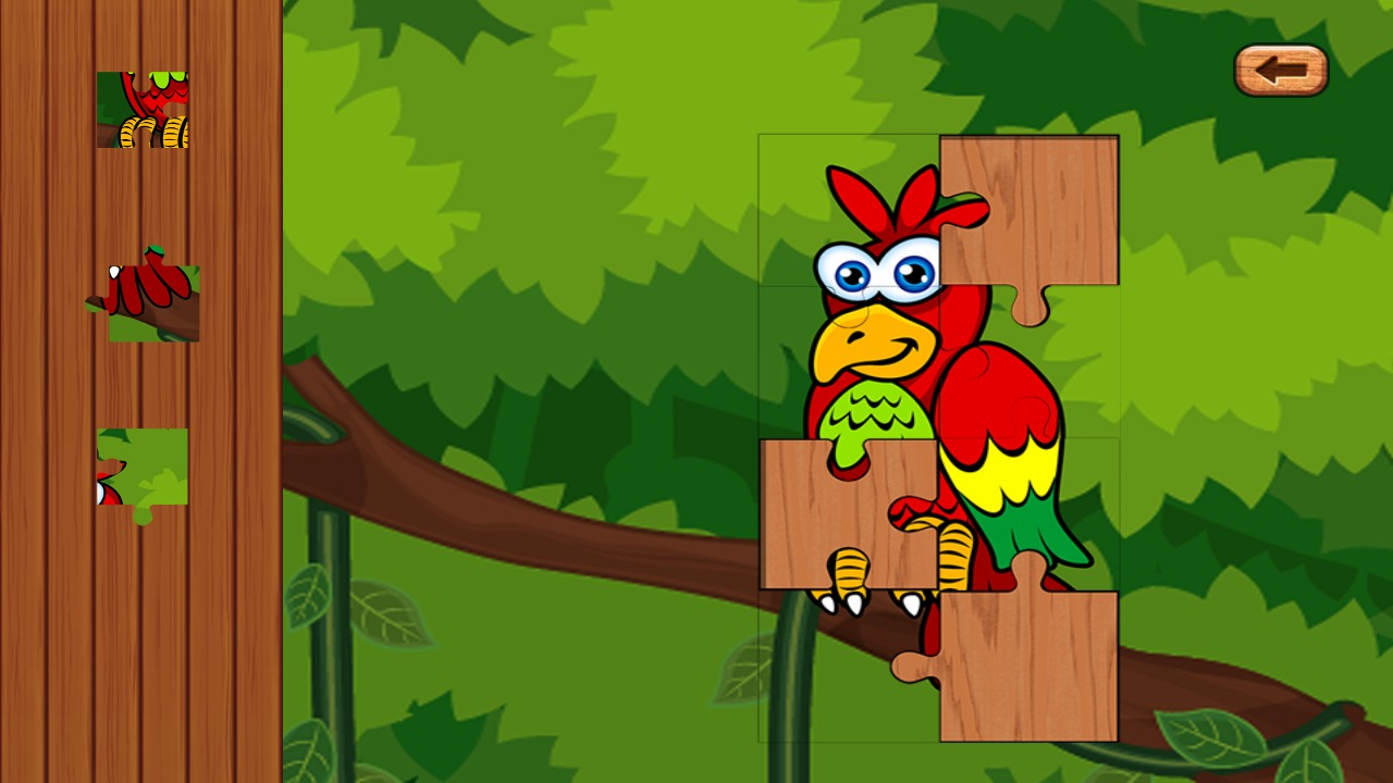 丛林拼图 Jungle Puzzles & Game for kids截图3