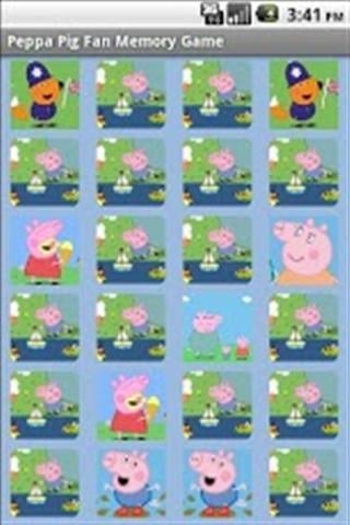 Peppa Pig Fan Memory Game截图2