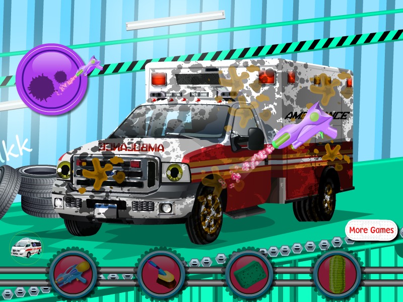 Ambulance Car Wash截图5