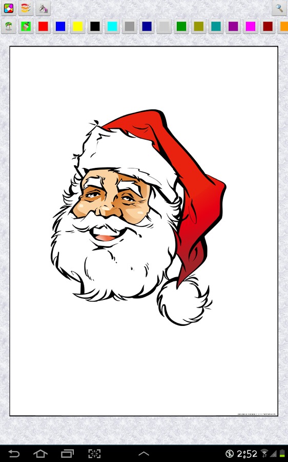 Merry Christmas Coloring Pages HD截图1