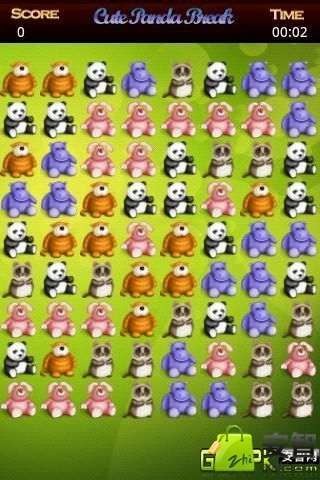 Cute Panda Break截图2