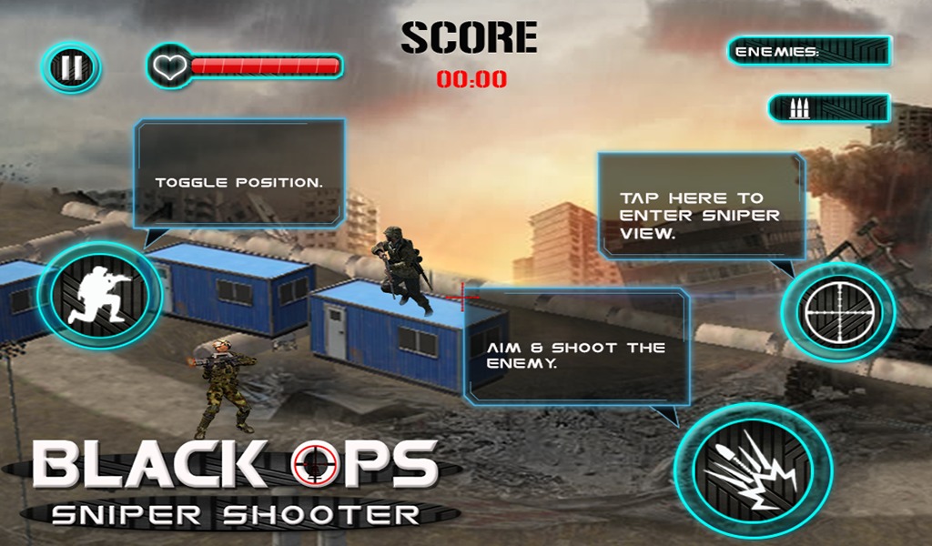 Black Ops Sniper Shooter截图4