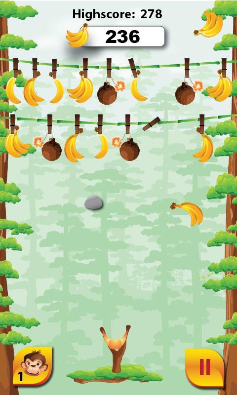 猴子打香蕉截图1