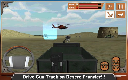 沙漠军事基地：战争卡车截图3