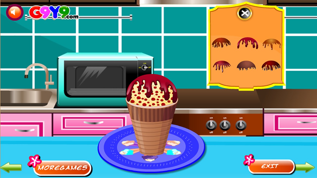 冰淇淋烹饪游戏截图1