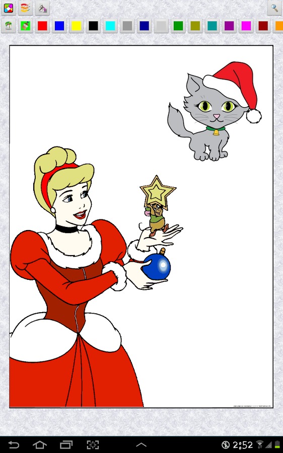 Merry Christmas Coloring Pages HD截图2