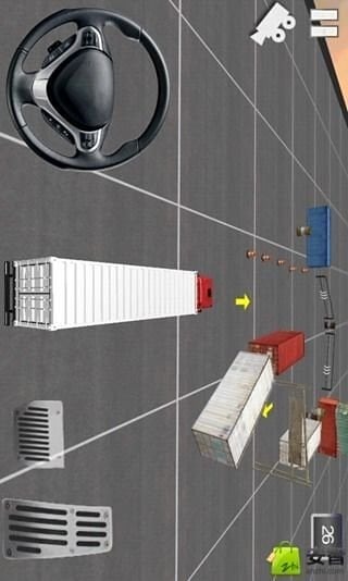 重型卡车停车3D截图2