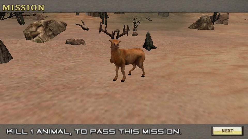 鹿狩獵在沙漠截图4
