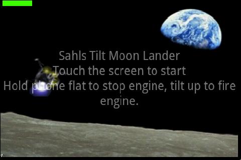 Touch and Tilt Moon Lander截图1
