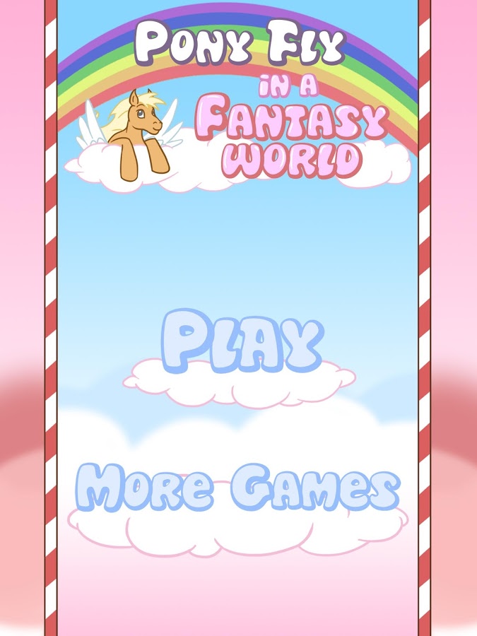 Pony fly in a fantasy land截图3