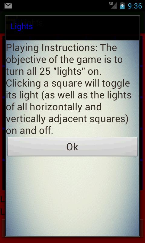 Lights puzzle截图2