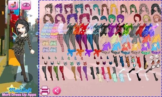 Dressup Fashion Peach Girl Lite截图1