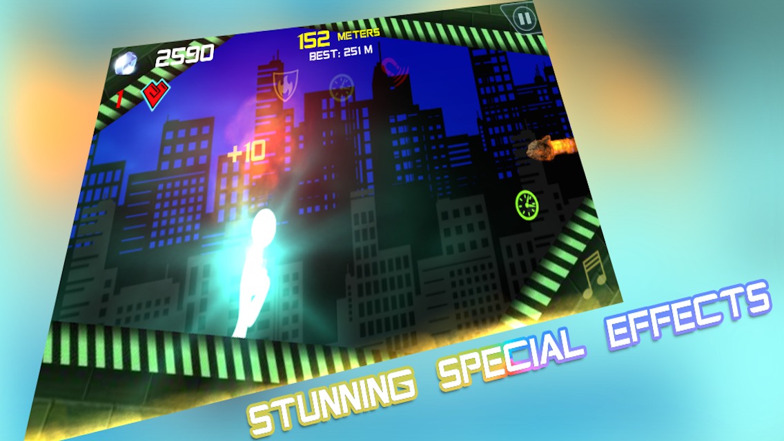 STICKMAN PARKOUR RUNNER - FREE截图1