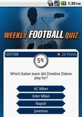 Weekly Football Quiz截图3