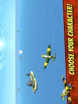 像素飞行 MC Airplane Racing Games截图