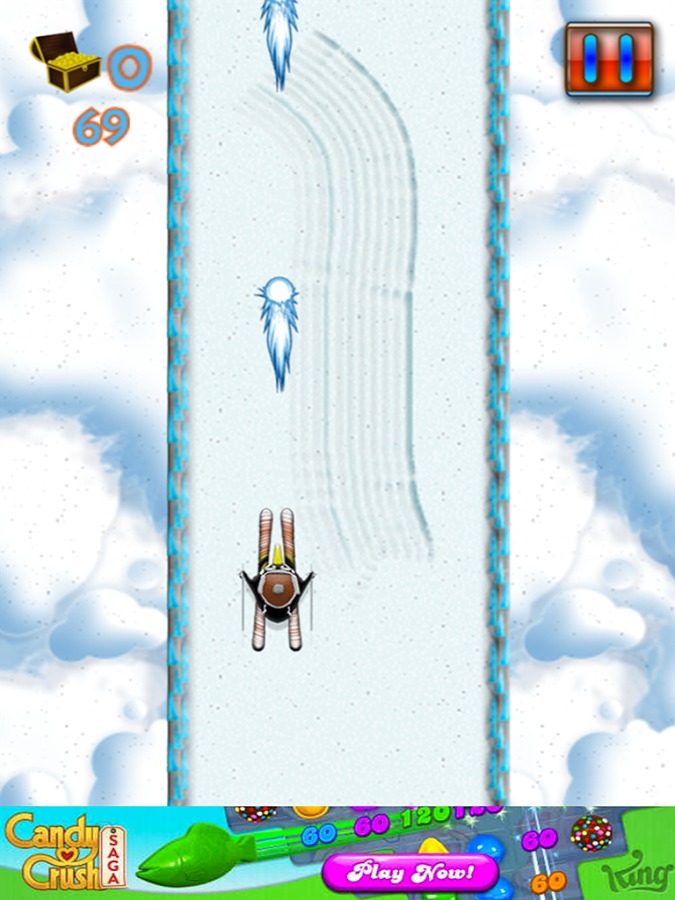 企鹅滑雪赛截图2