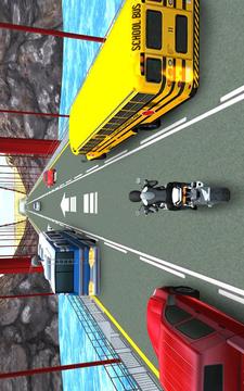 摩托赛车交通（3D）截图
