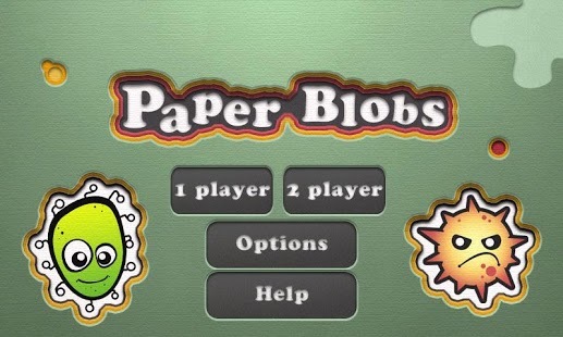 黑白棋纸斑点 Paper Blobs截图1