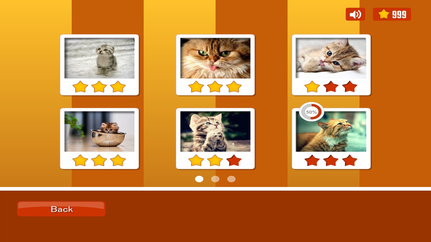 Cute Cats Puzzles - 免费截图2