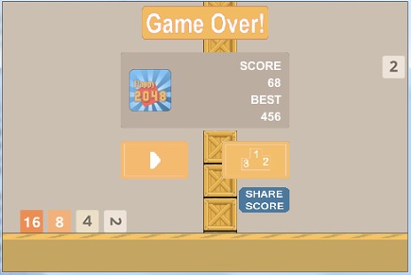 2的撞死  Flappy48截图2