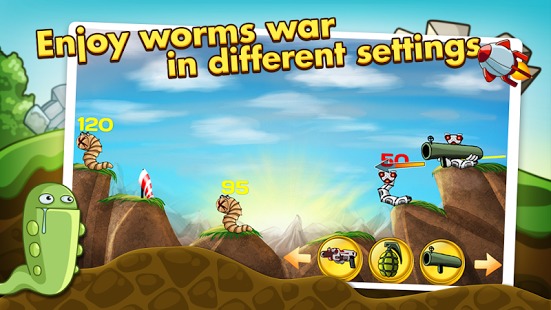 虫虫大战 Worms Battle截图1