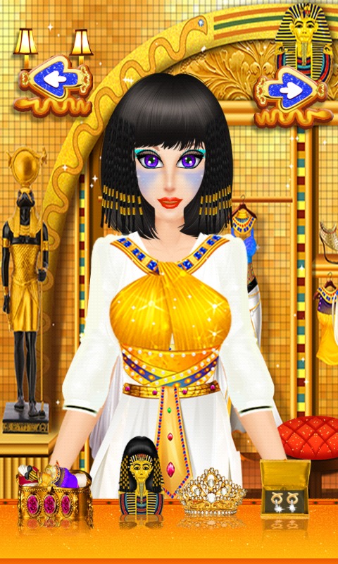 埃及化妆公主游戏截图5