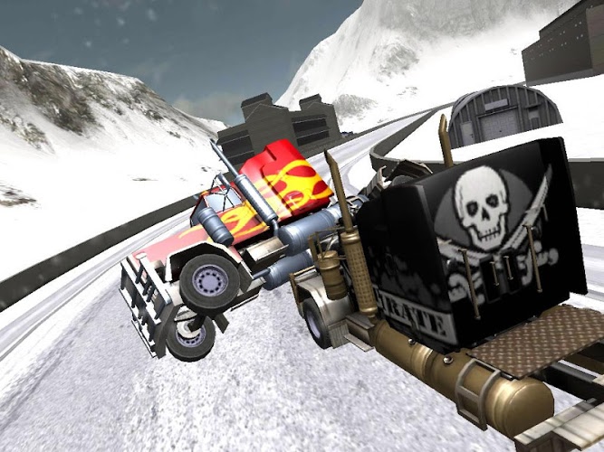 雪道卡车赛3D截图4
