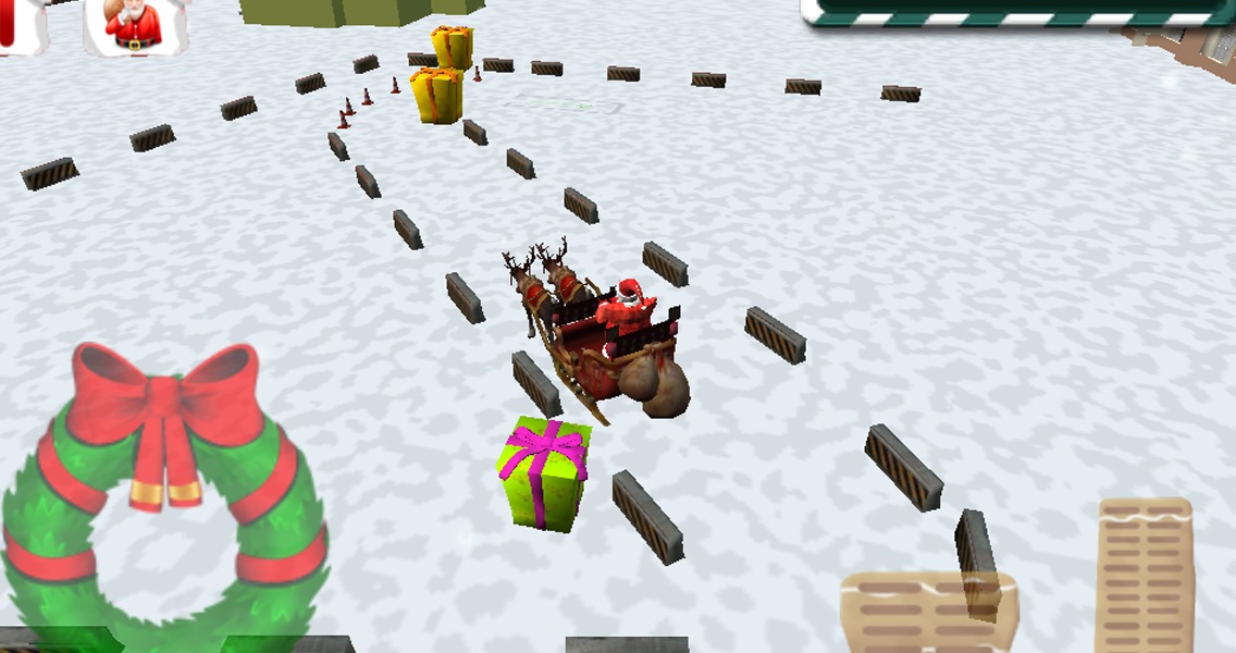 圣诞老人雪橇停车截图1