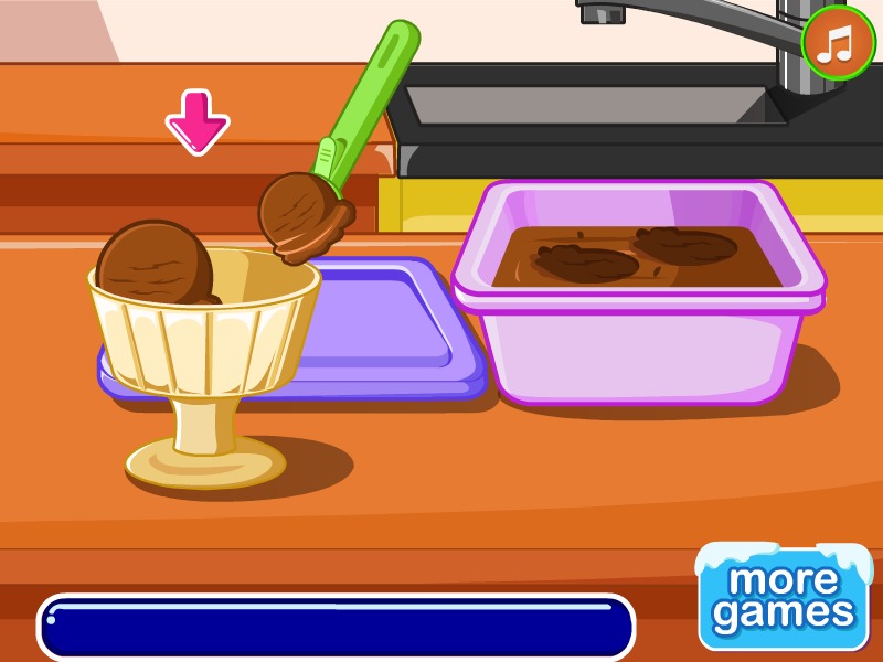 冰淇淋制造商烹饪游戏截图5