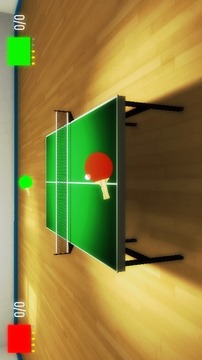 乒乓球模拟赛截图