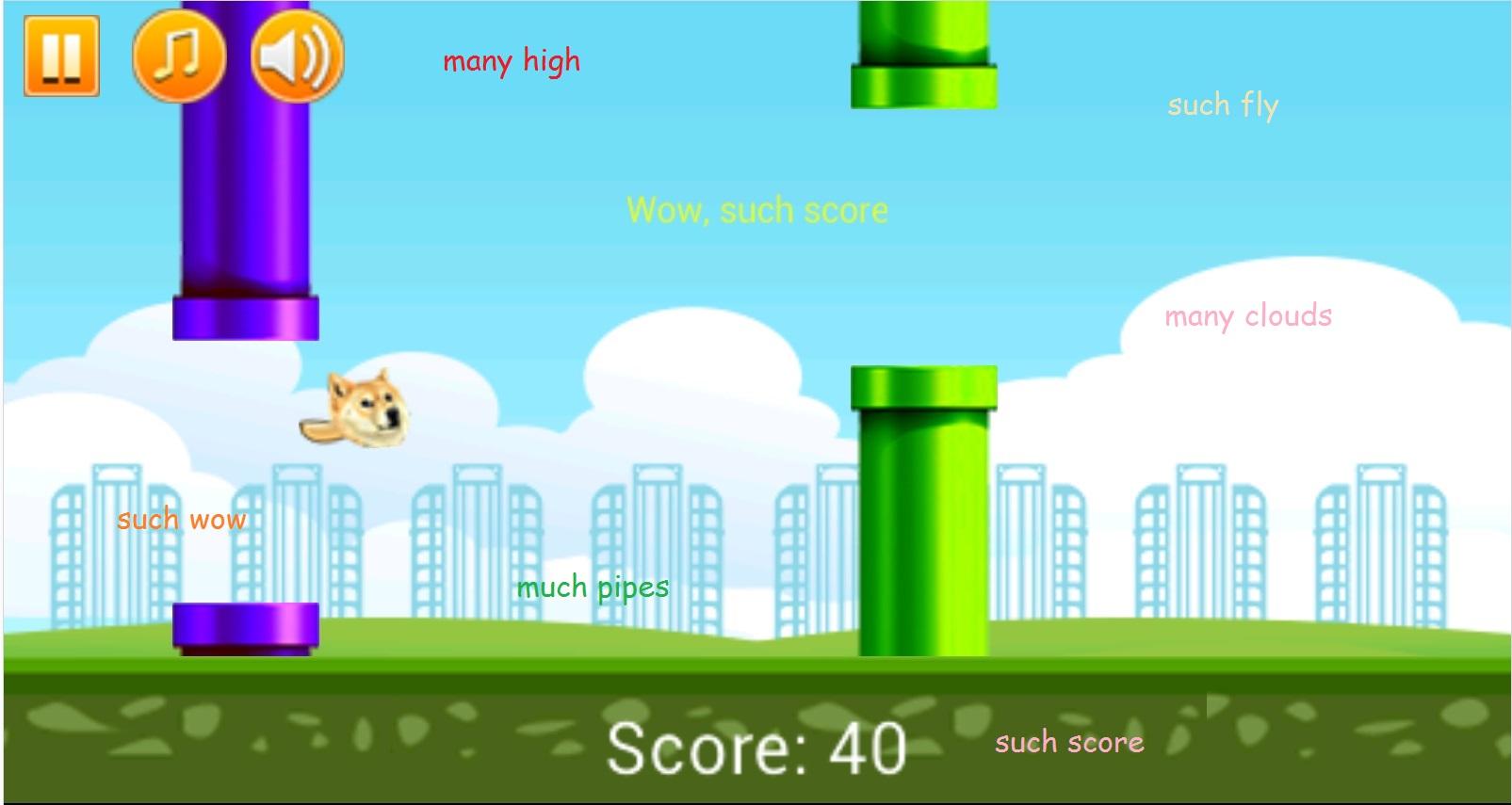 Such Flappy Doge截图3