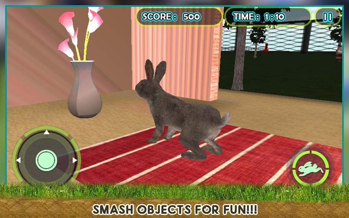 宠物兔VS狗攻击3D截图2