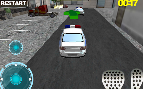 超级3D警车停车截图2