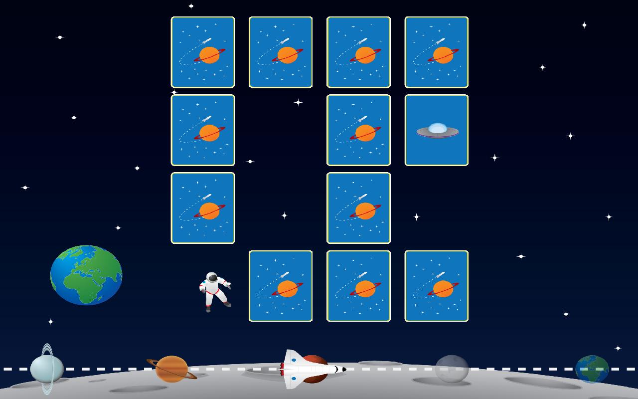 Space Memory Game for Kids截图2