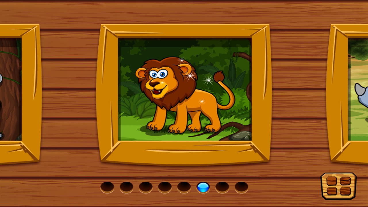 丛林拼图 Jungle Puzzles & Game for kids截图1