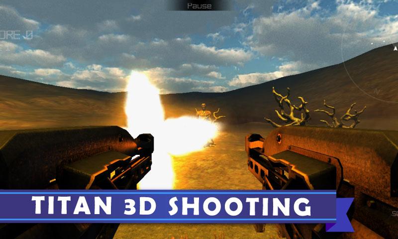 Titan 3D Shooting Amor Attack截图4