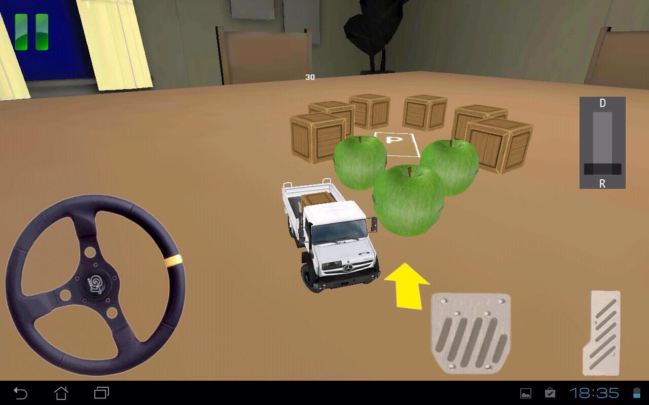 驾驶模拟器的3D截图1