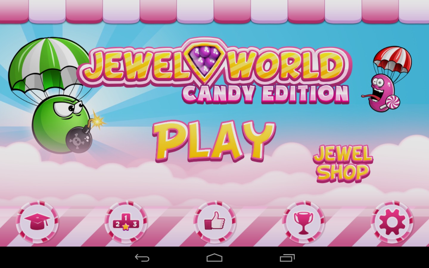 Candy Jewel World Match 3 Saga截图1