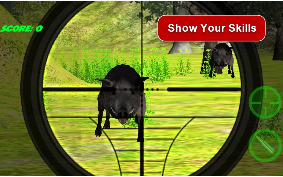 Sniper Boar Hunting 3D截图4