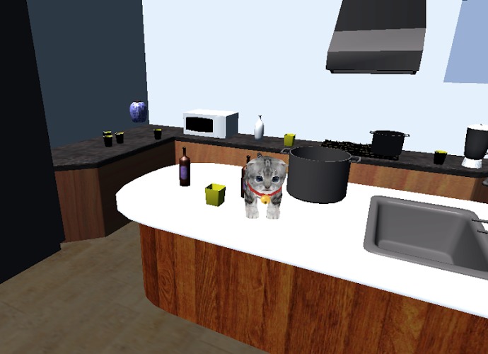 Cute cat simulator 3D截图2