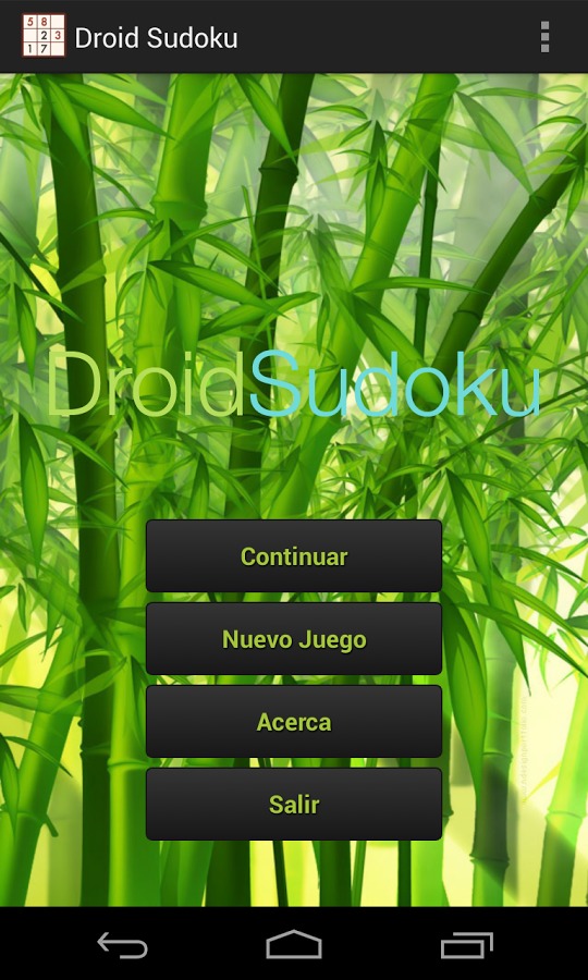 Droid Sudoku Gratis截图1