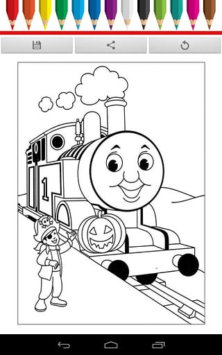托马斯着色的火车截图2