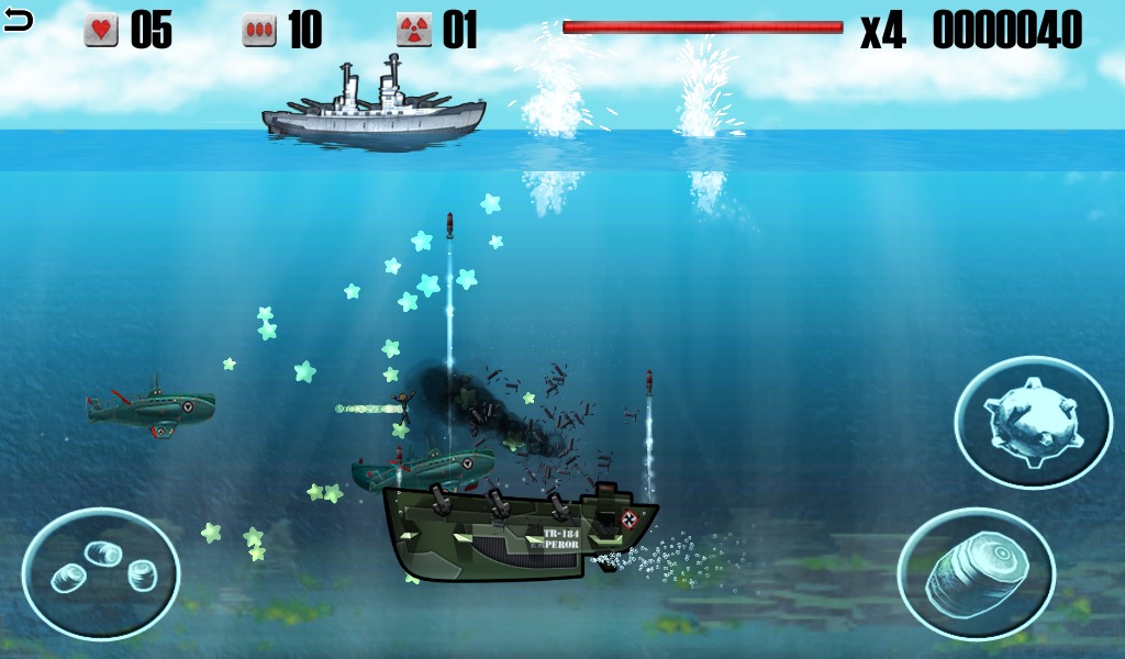 战舰与潜艇截图3