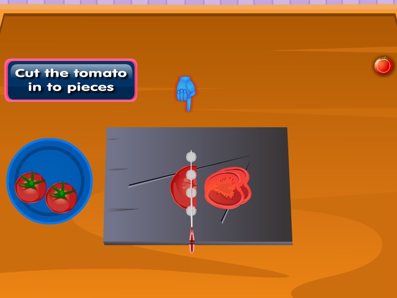 番茄意大利面烹饪游戏截图1