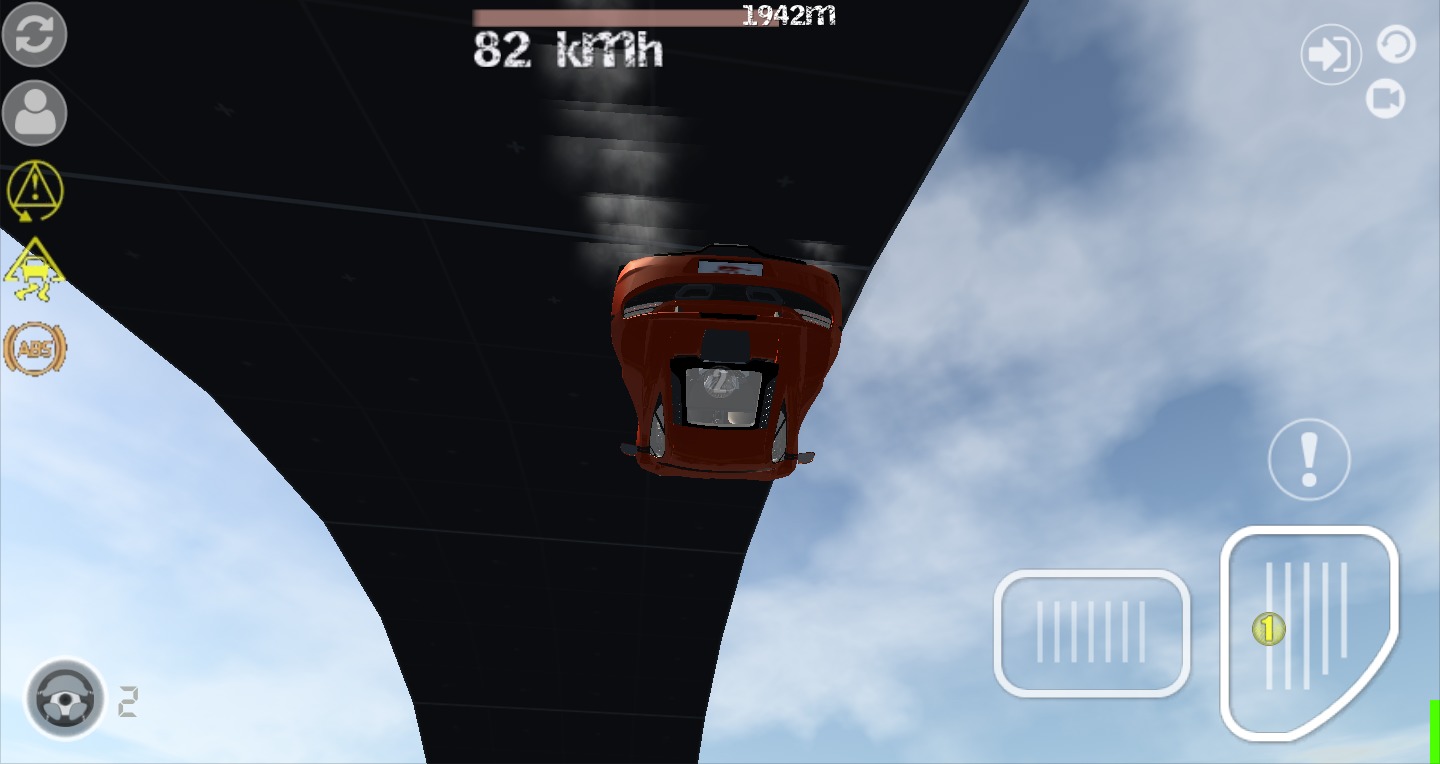 汽车驾驶模拟器的3D截图1