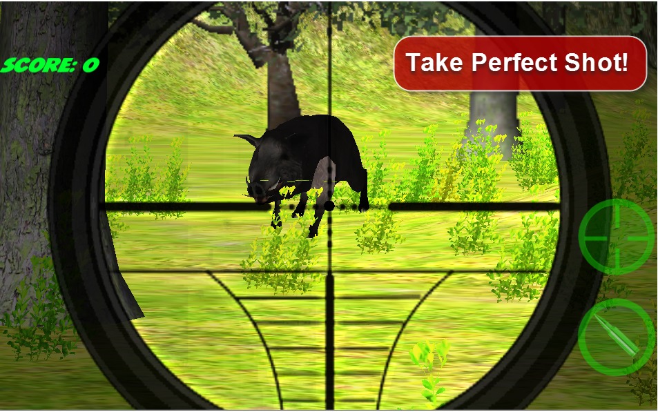 Sniper Boar Hunting 3D截图5