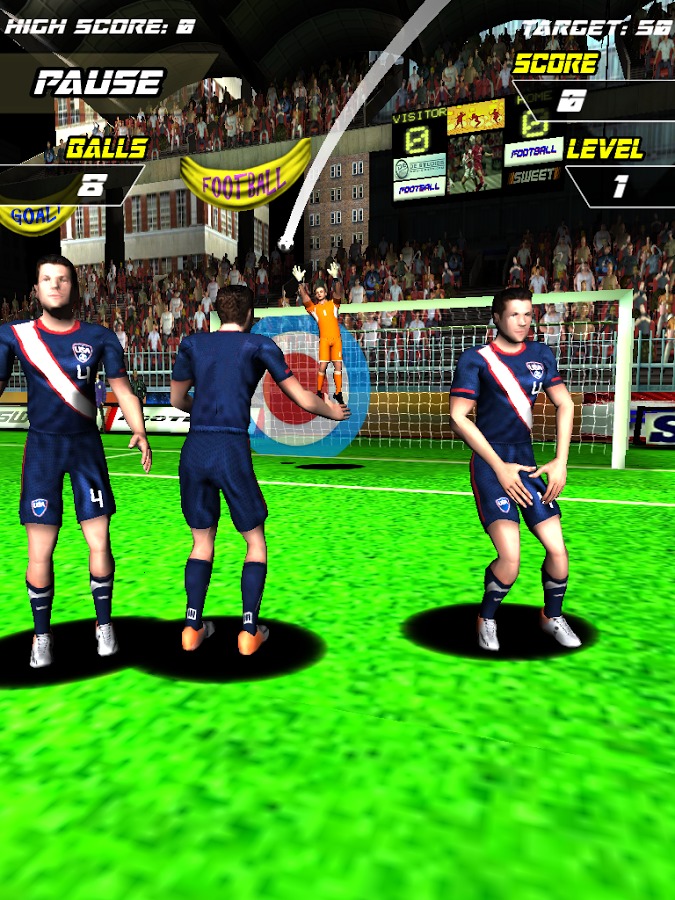 Strike Soccer Flick Free Kick截图2