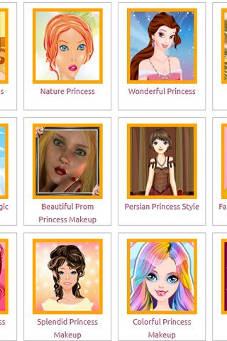 Princesses Makeup Fun Games截图1