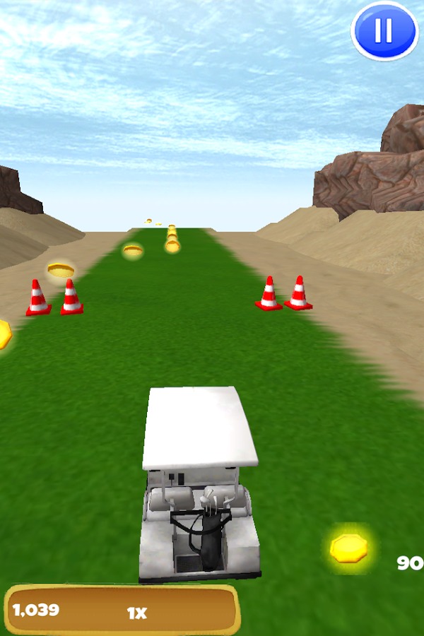 高尔夫球车车手：球童比赛3D截图3